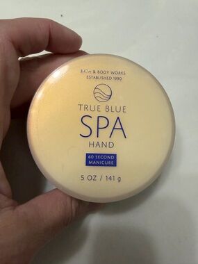 Bath & Body Works True Blue Spa 60 second manicure new sealed